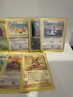 1st Edition Pokemon Card Lot Vintage WOTC Jungle Fossil Gym Challenge Aquapolis - Image 2