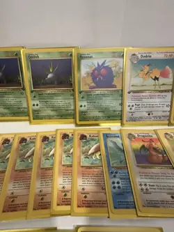 1st Edition Pokemon Card Lot Vintage WOTC Jungle Fossil Gym Challenge Aquapolis - Image 3