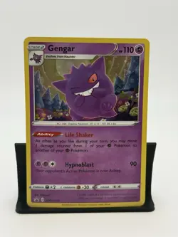 Pokemon Gengar SWSH052 SWSH: Sword & Shield Black Star Promo Cards Holo NM - Image 1