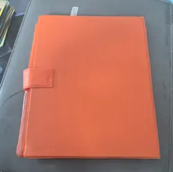 Rare Vintage 1999 Authentic Orange Squirtle Pokemon 4-Pocket Card Binder Album - Image 3