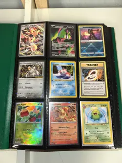 123 pokemon cards lot lp-dmg promos, cosmos, vintage, xy era, poke balls etc - Image 1