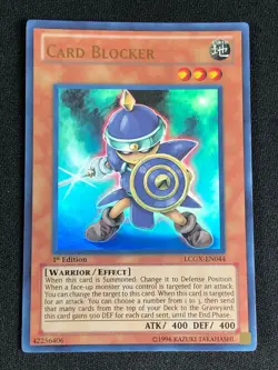 YUGIOH CARD BLOCKER LCGX-EN044 1ST ULTRA NM - Image 1