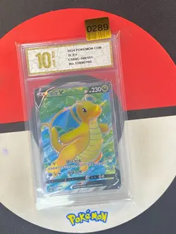 Dragonite V SR CS6bC-148/131 Pokemon Card Chinese Grade10 - Image 1
