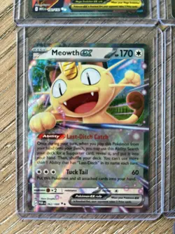 Pokemon EX Holo Card Lot Meowth EX, Espurr, Probopass, Mega Lucario EX, Mega Ab… - Image 5