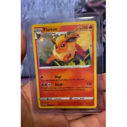 Pokemon Flareon SWSH041 SWSH Promo Cards Holo Promo EN Stage 1 HP110 - Image 1