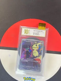 MIMIQUI TEAM ROCKET MIMIKYU M2A 205 / 193 JAPANESE AR POKEMON CARD Grade10 - Image 1
