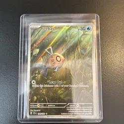 Pokemon TCG Feebas Illustration Rare Card Surging Sparks 198/191 - Image 3