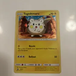 Togedemaru SM44 Sun & Moon SM Black Star Promo Holo Pokemon TCG Card - Image 1