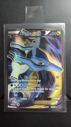 Kingdra EX - Fates Collide - Holo Full Art Ultra Rare Pokemon TCG Card 122/124 - Image 1