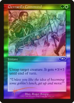 Gerrard's Command FOIL Planeshift PLD White Green Common MAGIC CARD ABUGames - Image 1