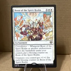 MTG Commander Masters Single: Boon of the Spirit Realm #720 (Nonfoil) - Image 1