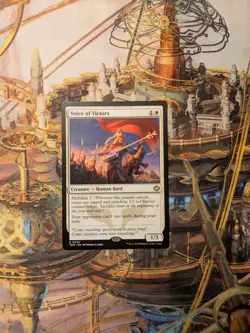 MTG Voice of Victory - TDM Rare - Mint - Image 1