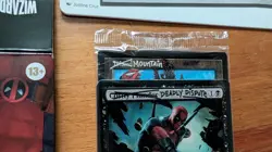 MTG Secret Lair Deadpool I Fixed It (You’re Welcome) Non-Foil W/ BONUS Mountain - Image 2