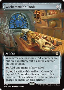 Wickersmith's Tools - Extended Art ~ Near Mint Commander: Lorwyn Eclipsed MTG Ma - Image 1