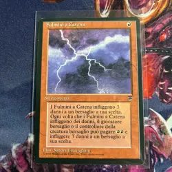 MTG Legends* Chain Lightning (Italian) Magic the gathering Fulmini A Catena - Image 1