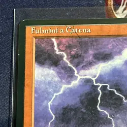 MTG Legends* Chain Lightning (Italian) Magic the gathering Fulmini A Catena - Image 2