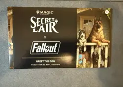 MTG Secret Lair x Fallout: Greet the Dog [Foil Edition] New and Sealed - Image 1
