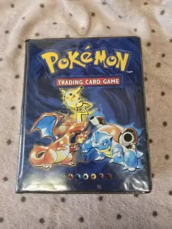 Bundle of Vintage 90s Pokemon Original Trading Cards & Album Folder 1999 - Image 1