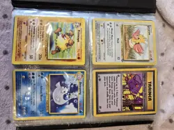 Bundle of Vintage 90s Pokemon Original Trading Cards & Album Folder 1999 - Image 3