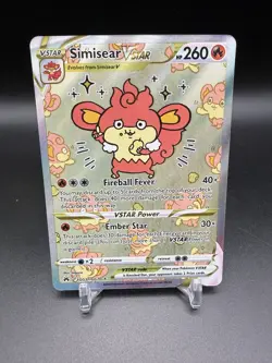 Simisear VSTAR GG37/GG70 Crown Zenith: Galarian Gallery Holo Pokemon Tcg Nm - Image 1