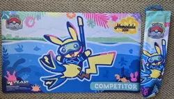 2024 Pokemon World Championships Competitor Playmat Hawaii Honolulu Worlds - Image 1