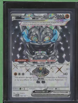 Cornerstone Mask Ogerpon ex 199/167 Twilight Masquerade NM - Image 1