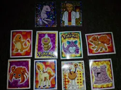 1999 Pokemon stickers from the Merlin sticker collection, - Image 2