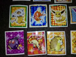 1999 Pokemon stickers from the Merlin sticker collection, - Image 5