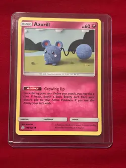 Azurill 146/236 Sm-Cosmic Eclipse Regular Pokemon - Image 1