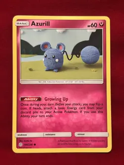 Azurill 146/236 Sm-Cosmic Eclipse Regular Pokemon - Image 3