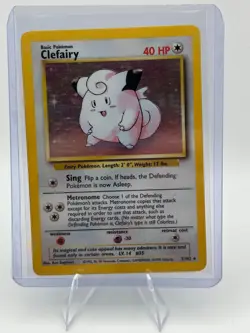 Pokemon 1999 Clefairy 5/102 Holo Rare - Image 1