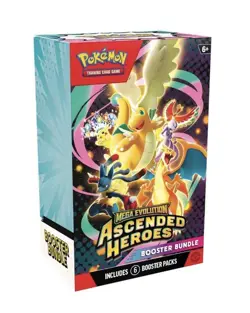 Pokemon Mega Evolution ASCENDED HEROES BOOSTER BUNDLE (On Hand) - Image 1