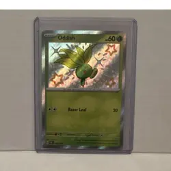 Oddish 092/091 SV: Paldean Fates Holo Shiny Rare Razor Leaf 60 HP Pokemon TCG - Image 1