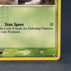 Pokemon Oddish 64/115 Unseen Forces Regular Non Holo LP - Image 4