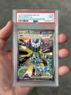 Pokemon Dragapult ex 165/131 SIR Prismatic Evolutions PSA 9 - Image 3