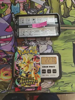🎊HEAVY! 22.74g 🌟🌟🌟Pokemon TCG Ascended Heroes🌟🌟Booster Pack (SEALED)🍀 - Image 1