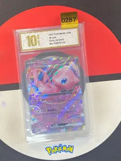 Pokemon EX Set RR Holo Mew 151C-151/151 2025 Chinese Grade10 - Image 1
