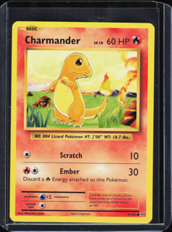 Pokemon XY Evolutions #9/108 Charmander Common - Image 1