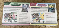 Pokemon Center Exclusive Paradox Rift Elite Trainer Box ETB Pair Set Of 2 Sealed - Image 2