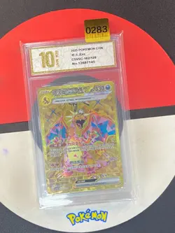 Pokemon TCG S-Chinese Charizard ex CSV5C 162/129 UR Grade10 - Image 1