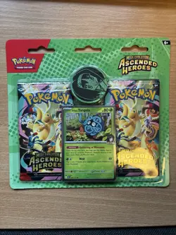Pokemon TCG: Mega Evolution Ascended Heroes – 2 Pack Blister – Erika's Tangela - Image 1