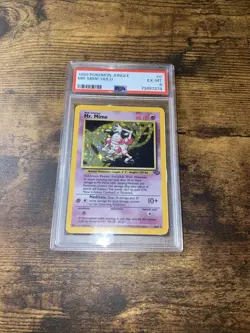 Pokemon Jungle Unlimited Mr. Mime 6/64 Holo Rare - PSA 6 EX-MT! WOTC - Image 1