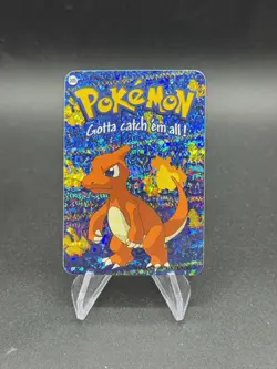 Charmeleon Holo Pokemon Vintage 2000 Vending Prism Sticker Nintendo Rare - Image 1