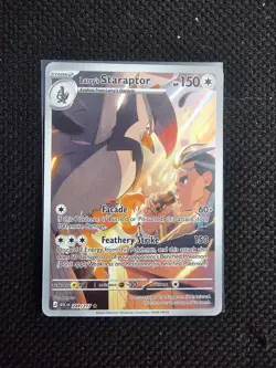 Larry's Staraptor 249/217 Pokemon TCG: Acended Heros Illustration Rare NM/M - Image 1