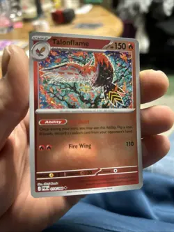 Talonflame 014/088 Uncommon Perfect Order Pokemon Reverse Holo Near Mint - Image 1