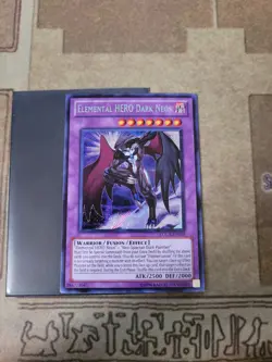 YUGIOH ELEMENTAL HERO DARK NEOS LCGX-EN059 SECRET UNLIMITED ED NM - Image 2