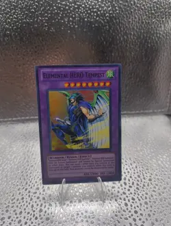 Elemental HERO Tempest - LCGX-EN048 - Super Rare - Unlimited Edition - LP - Image 1