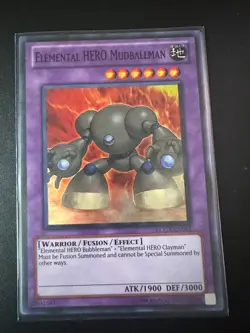 1x NM Elemental HERO Mudballman LCGX-EN053 Super Rare Unlimited Edition - Image 1
