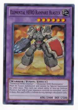 Legendary Collection 2 #LCGX-EN047 Elemental HERO Rampart Blaster - Image 1