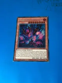 YUGIOH Secret Rare Snake-Eyes Diabellstar MP25-EN062 1st Edition - Image 1